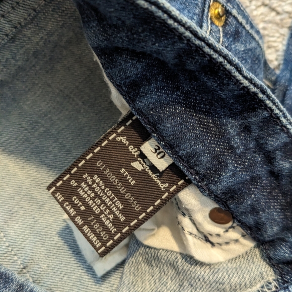 7FAM a pocket jeans size 30 - Picture 4 of 5